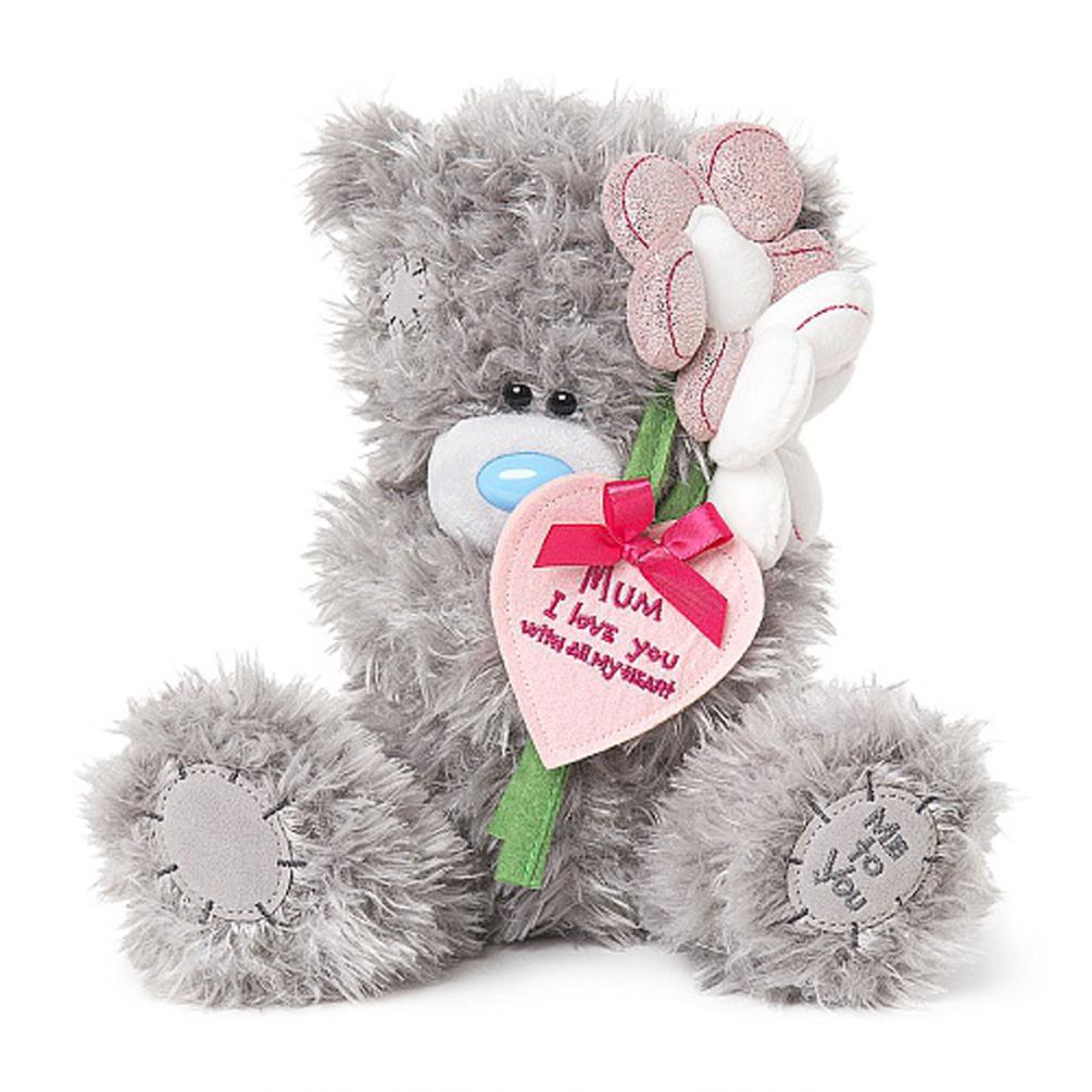 9" Mum Flower Bouquet Me to You Bear Extra Image 2